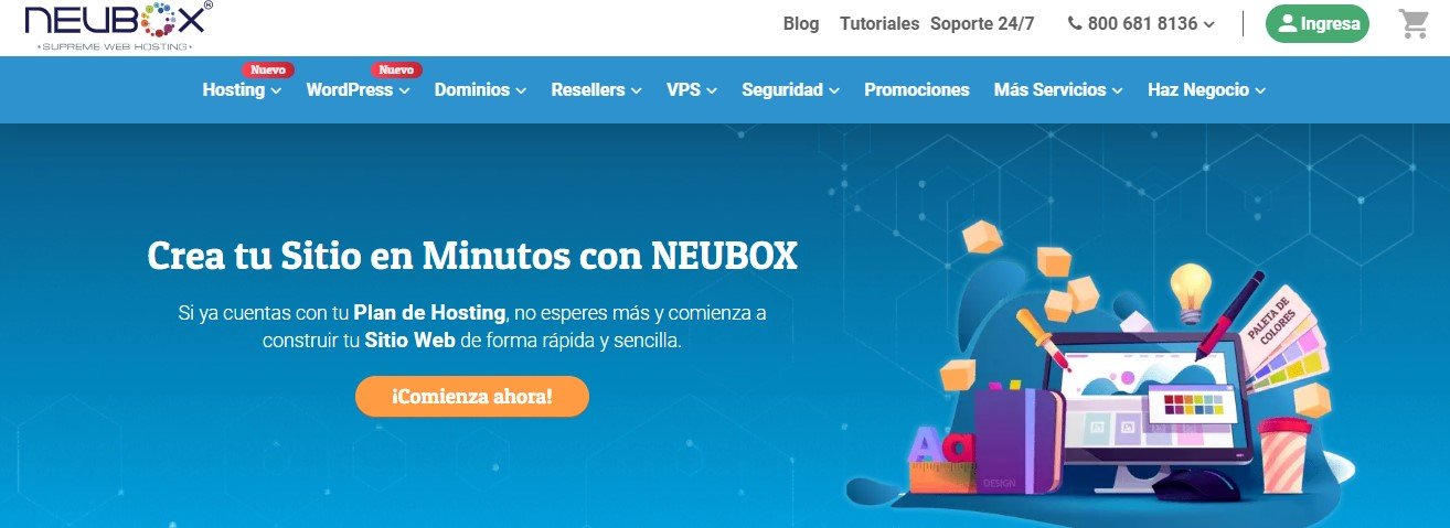 neubox hosting web