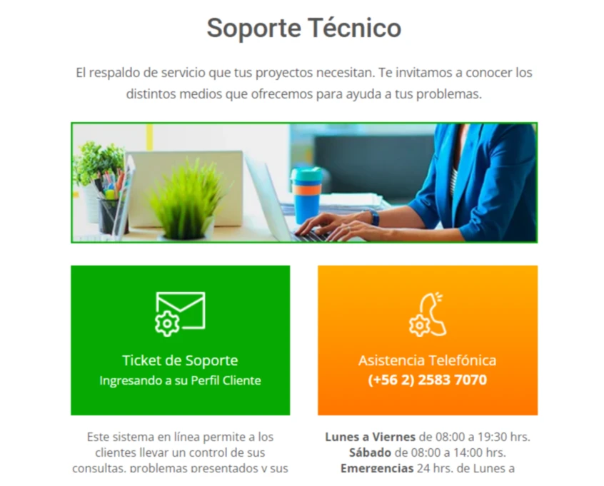 Soporte Técnico de AnacondaWeb Hosting