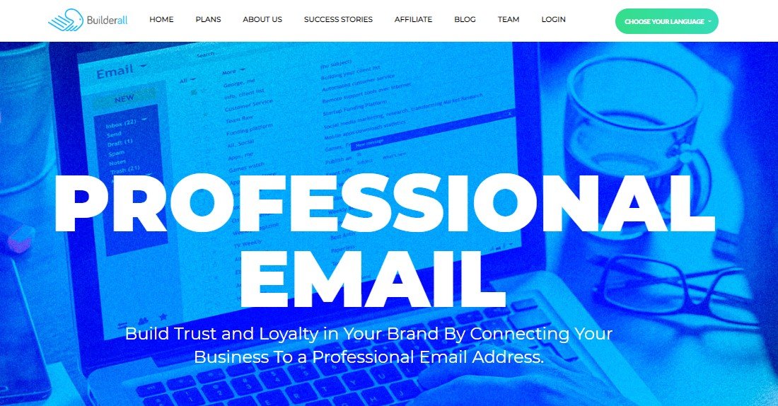 builderall hosting email